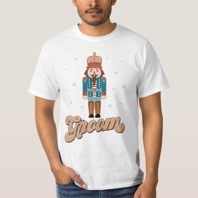 Nutcracker Princess Fairy Bride Groom T-Shirt (Vorderseite)