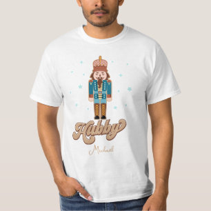 Nutcracker Princess Fairy Hubby Wifey Kaffee T-Shirt