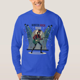 Nutcracker Rocker – Winter-Musik-Kunst T-Shirt
