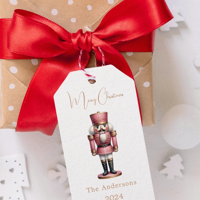 Nutcracker Rosa Geschenkanhänger (Von Creator hochgeladen)