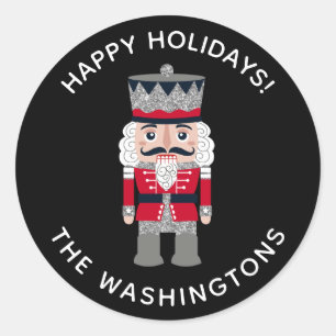 Nutcracker Runder Aufkleber