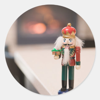 Nutcracker Runder Aufkleber