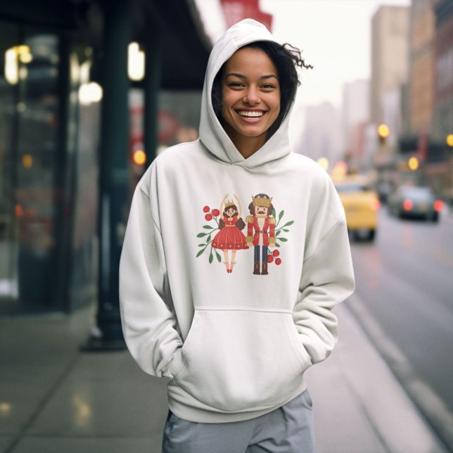 Nutcracker Soldier Frohe Weihnachten Hoodie (Von Creator hochgeladen)