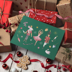 Nutcracker Soldier Frohe Weihnachten Postkarte