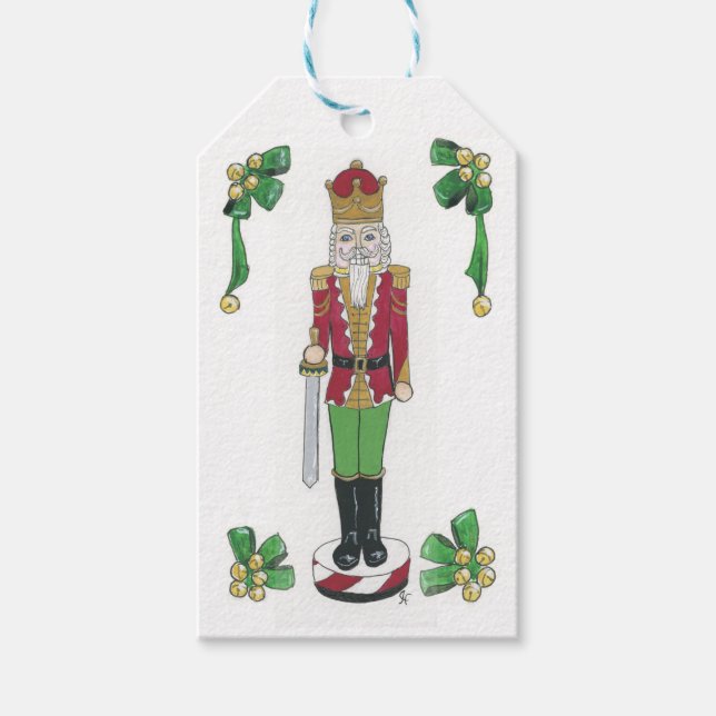 Nutcracker Soldier Geschenkanhänger (Vorderseite)