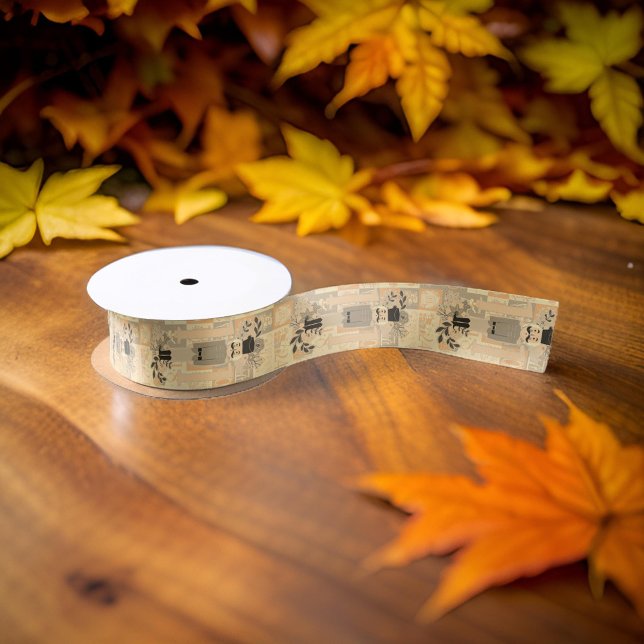 Nutcracker Soldier Gray Peach Pastel Satinband (Von Creator hochgeladen)