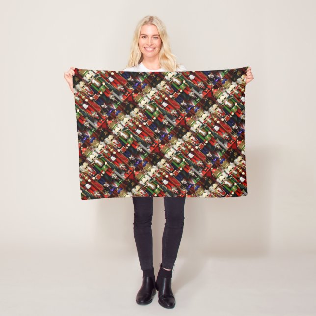 Nutcracker Soldiers Weihnachten Fleecedecke (Beispiel)