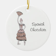 Nutcracker Spanische Schokolade Keepake Ornament