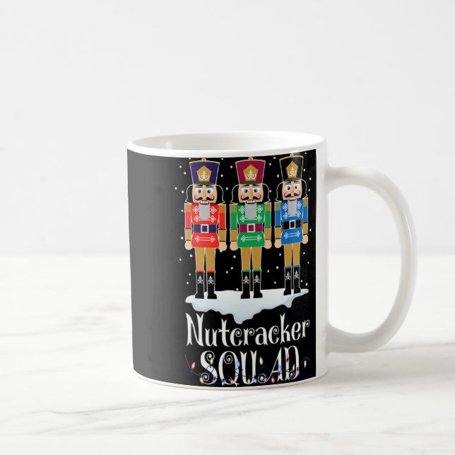 Nutcracker Squad Ballet Dance Christmas Xmas Light Kaffeetasse (Rechts)
