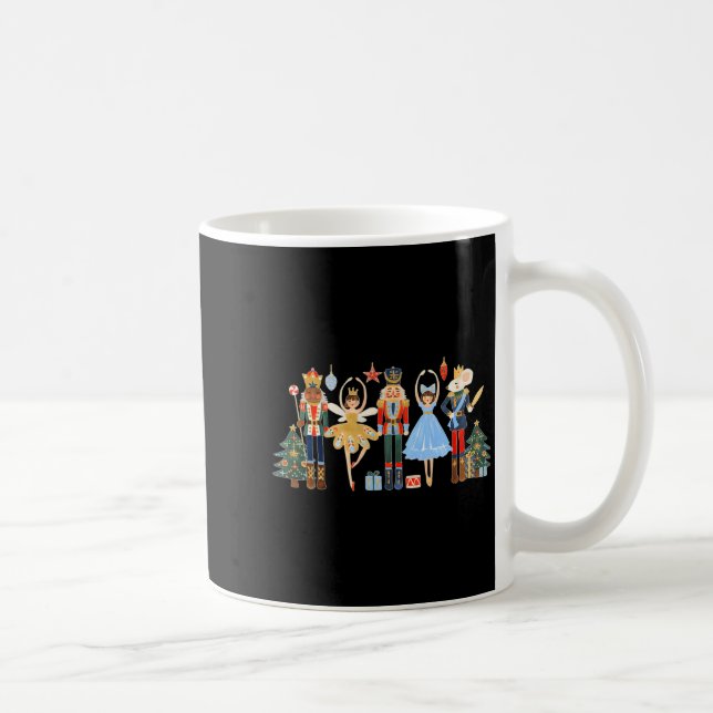 Nutcracker Squad Ballet Dance Matching Family Chri Kaffeetasse (Rechts)