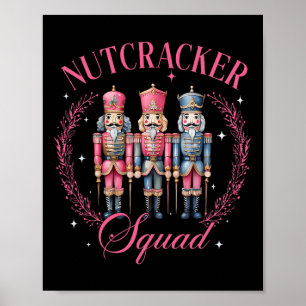 Nutcracker Squad Ballett Tanz passt Familie Chri Poster