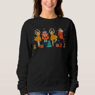 Nutcracker Squad Ballett Tanz passt Familie Chri Sweatshirt