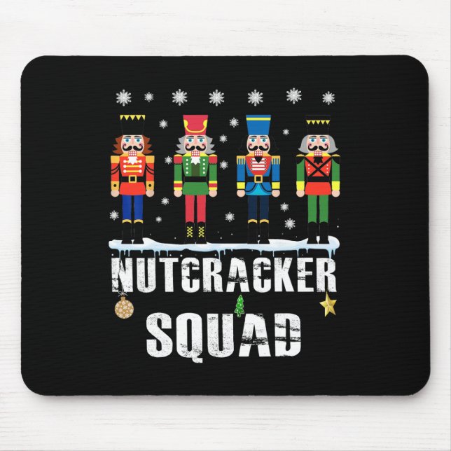 Nutcracker-Squad Byllet Tanz passende Familien-Wei Mousepad (Vorne)
