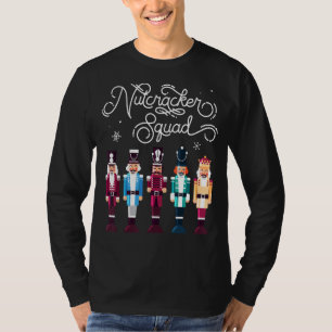 Nutcracker Squad Holiday Weihnachtsjunge Mädchen F T-Shirt