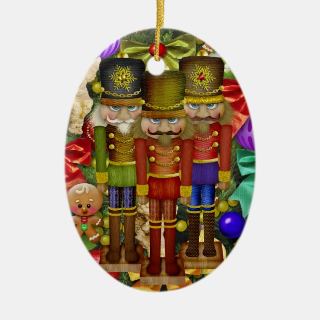 Nutcracker - SRF Keramik Ornament (Vorne)