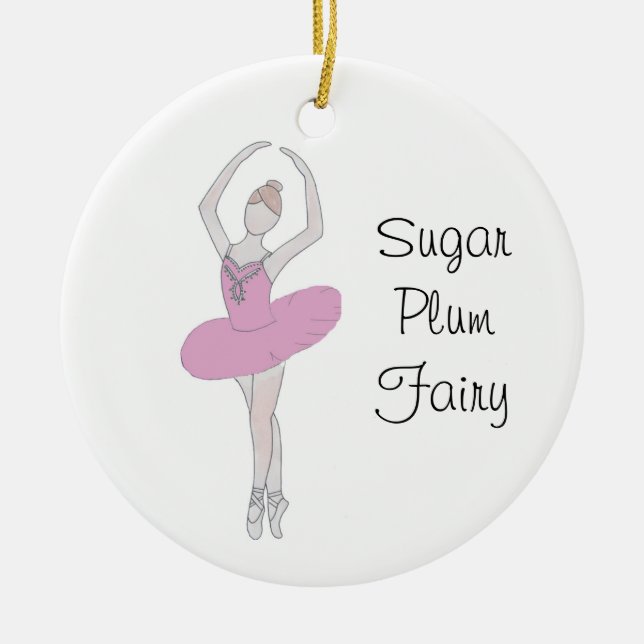 Nutcracker Sugar Plum Fairy Keepake Ornament (Vorne)