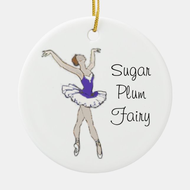 Nutcracker Sugar Plum Fairy Keepake Ornament (Vorne)