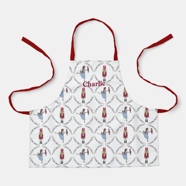 Nutcracker Suite Ballet Classic Weihnachten Schürze (Vorderseite)