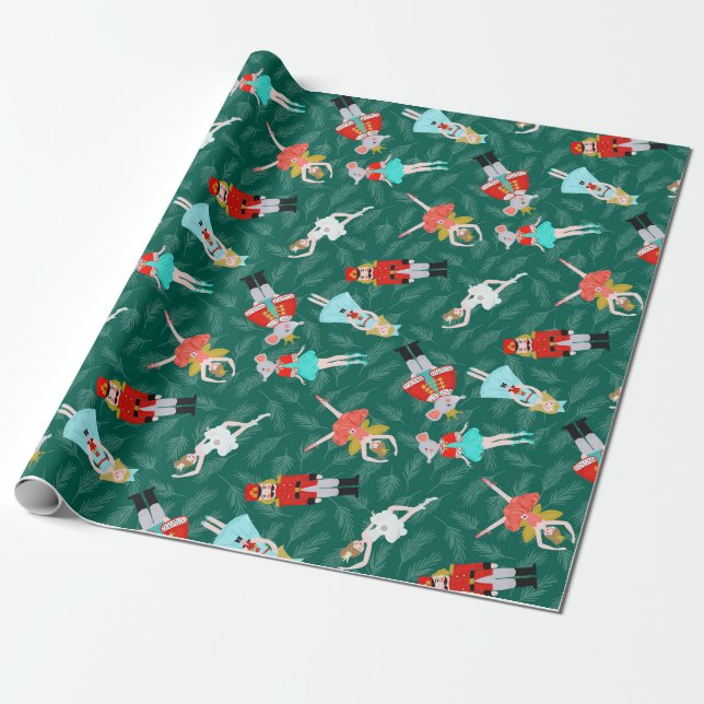 Nutcracker Suite Wrapping Paper Geschenkpapier (Ungerollt)