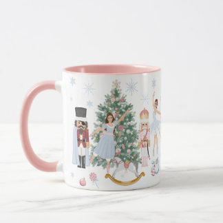 Nutcracker-Süßigkeiten individuelle Name-Tasse Tasse
