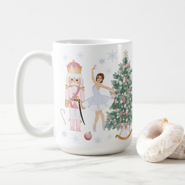 Nutcracker-Süßigkeiten Kaffeetasse (Mit Donut)