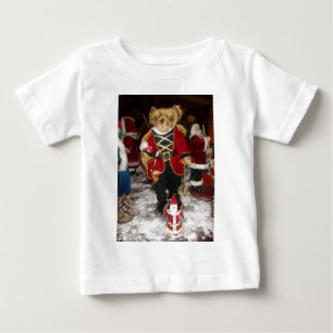 Nutcracker Teddy Bear Christmas Baby T-shirt
