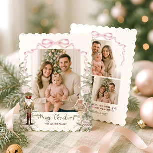 Nutcracker Theme Foto Christmas Feiertagskarte