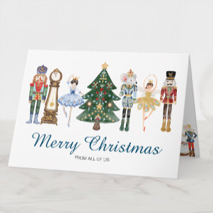 Nutcracker Theme Weihnachtskarte Karte