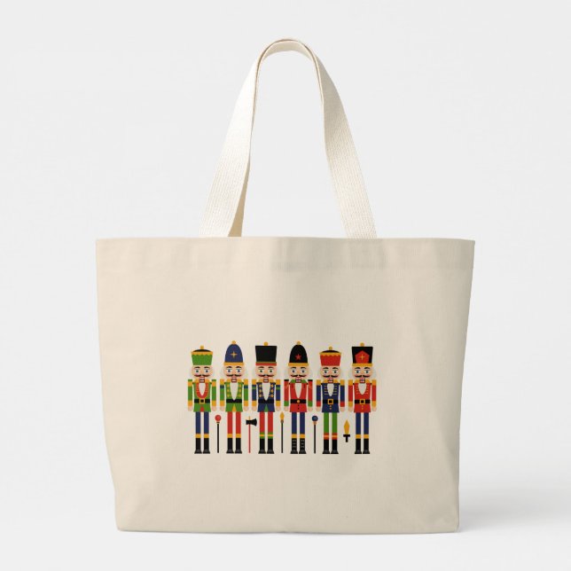 Nutcracker Tote Bag Jumbo Stoffbeutel (Rückseite)