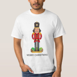 Nutcracker Tower Soldier Weihnachtsname Personalis T-Shirt