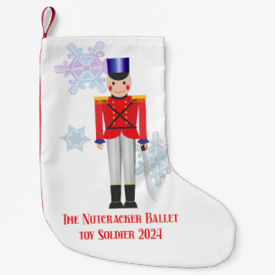 Nutcracker Toy Soldier Weihnachts-Strumpf Kleiner Weihnachtsstrumpf