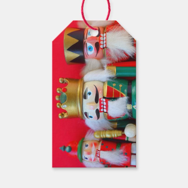 Nutcracker-Trio Geschenkanhänger (Vorderseite)