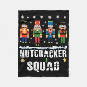 Nutcracker-Truppe Byllet Tanz passende Familie Chr Fleecedecke