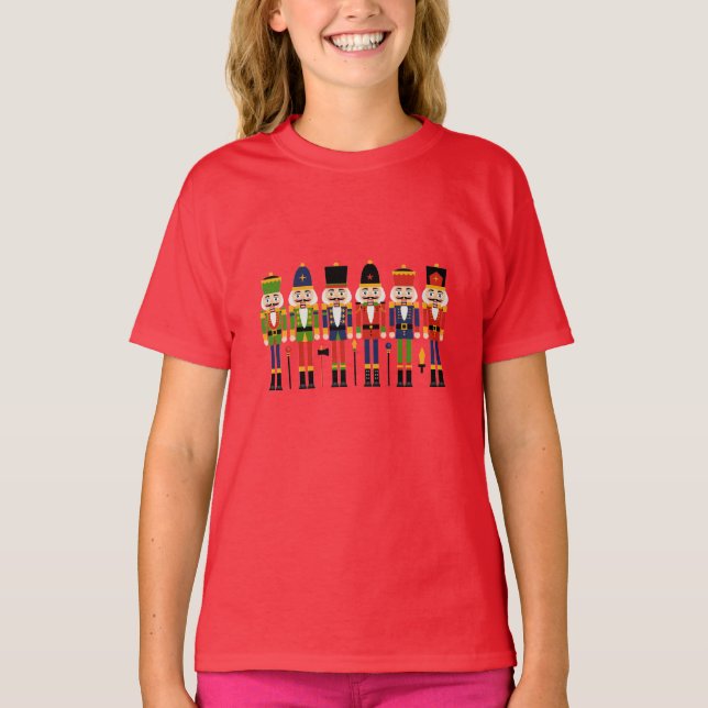 Nutcracker Weihnachts-T - Shirt für Kinder (Vorderseite)