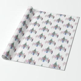Nutcracker Weihnachtsbaumwrapping Paper Geschenkpapier