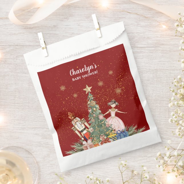 Nutcracker Weihnachtsdusche Party Geschenktütchen (Ausgeschnitten)