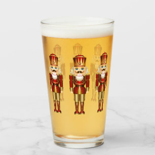 Nutcracker Weihnachtsgeschenk dekoratives Bier Glas