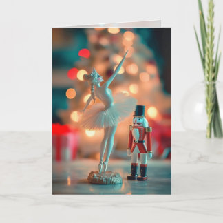 Nutcracker Weihnachtskarte - 5 Zoll x 7 Zoll Dankeskarte