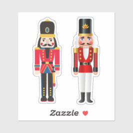 Nutcracker Weihnachtskleber Aufkleber