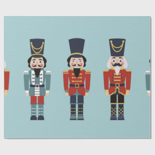Nutcracker Weihnachtsmuster Geschenkpapier