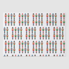 Nutcracker Weihnachtsmuster - Gewebe Seidenpapier