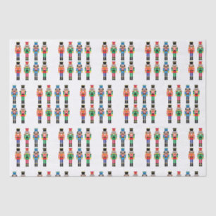 Nutcracker Weihnachtsmuster - Gewebe Seidenpapier
