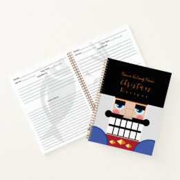 Nutcracker Weihnachtsrezepte Kochbuch Notizbuch