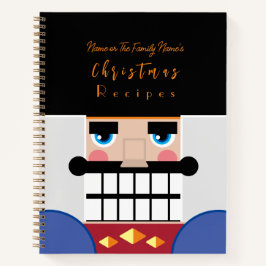 Nutcracker Weihnachtsrezepte Kochbuch Notizbuch