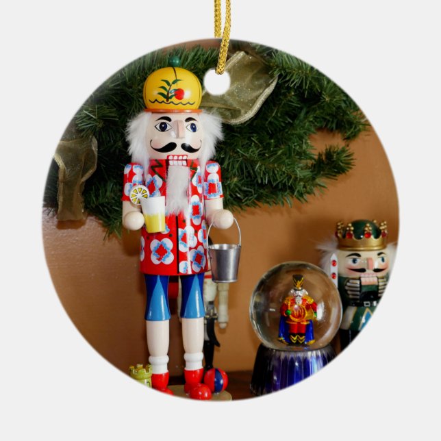 Nutcracker Weihnachtsschmuck für Keramik (Vorne)