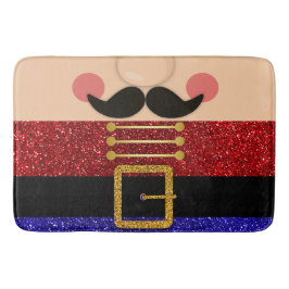Nutcracker Weihnachtssoldat Holiday Gnome Badematte