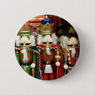 Nutcracker Weihnachtssoldaten Button