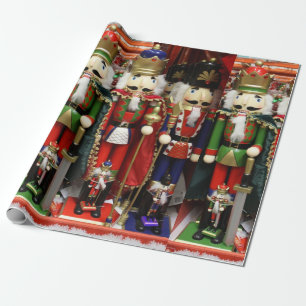 Nutcracker Weihnachtssoldaten Geschenkpapier
