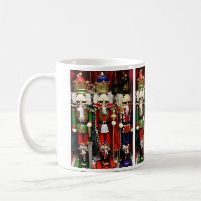 Nutcracker Weihnachtssoldaten Kaffeetasse (Links)