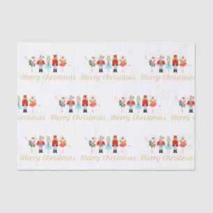 Nutcracker Weihnachtszettel Seidenpapier